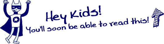 Graphic with text - You'll soon be able to read this.