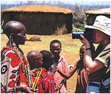 Image: Photographer in Africa